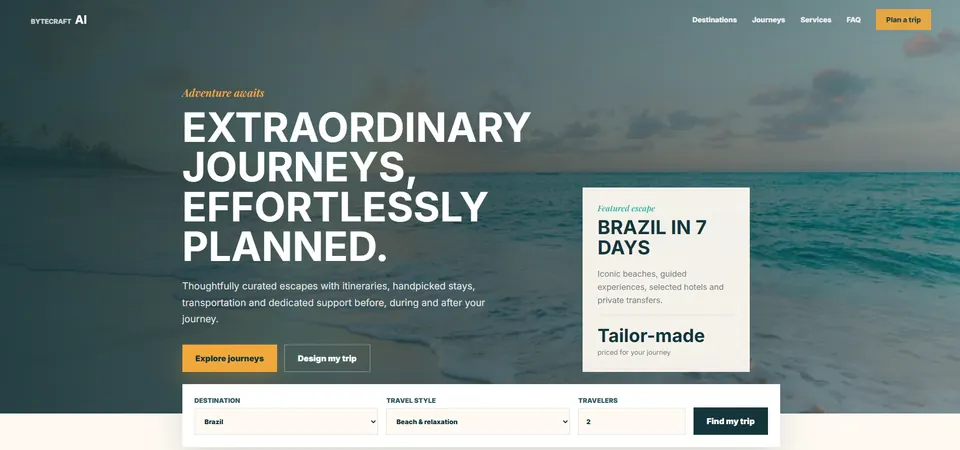 Preview de site institucional